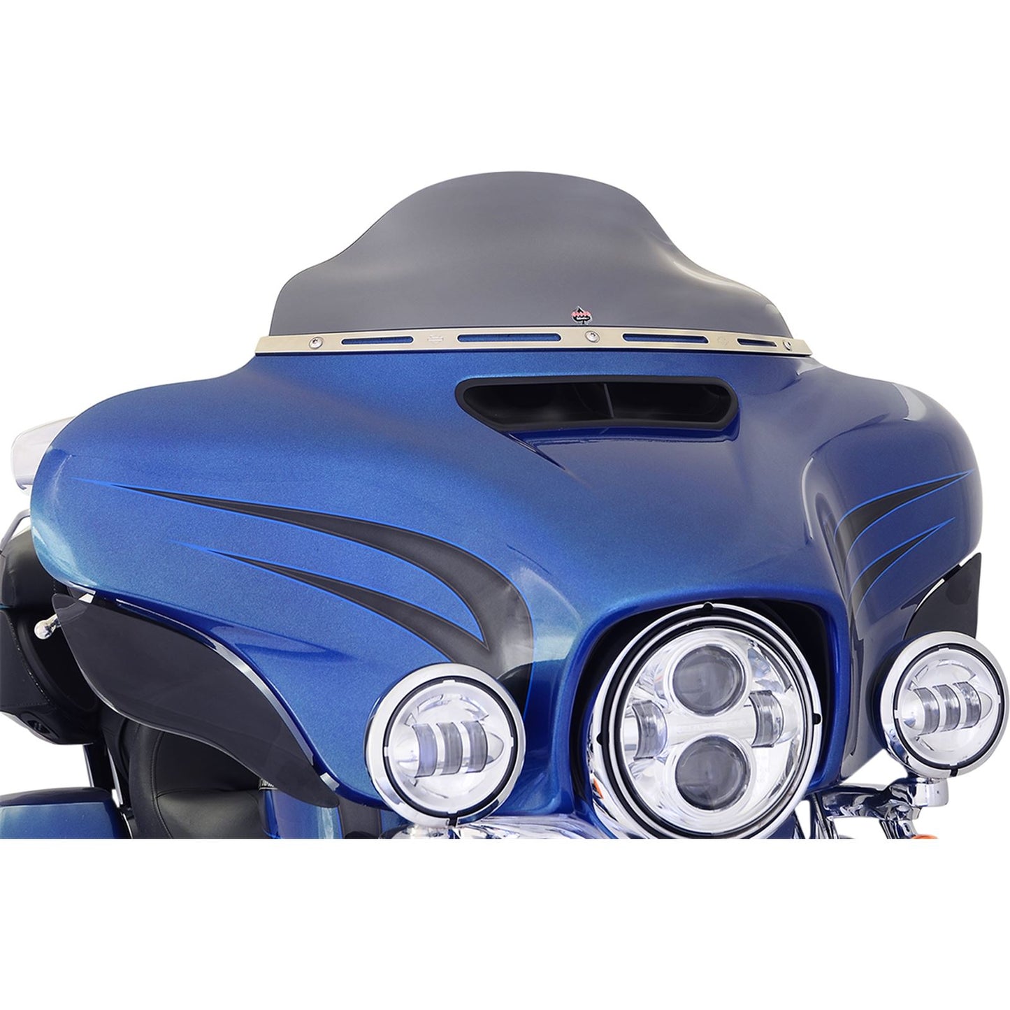 Klock Werks Windshield - 6.5" - Dark Smoke - FLHT '14+ [MPN: KW050101992014]_409631