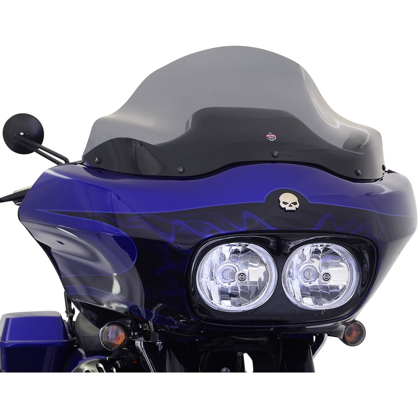Klock Werks Windshield - 12" - Dark Smoke - FLTR '96-'13 [MPN: KW05010232]_409617