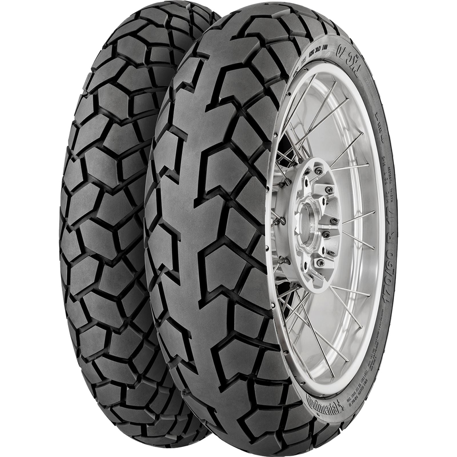 Continental Tire - Powersports TKC70 Tire - Rear - 150/70R17 - 69V 2443850000_365604