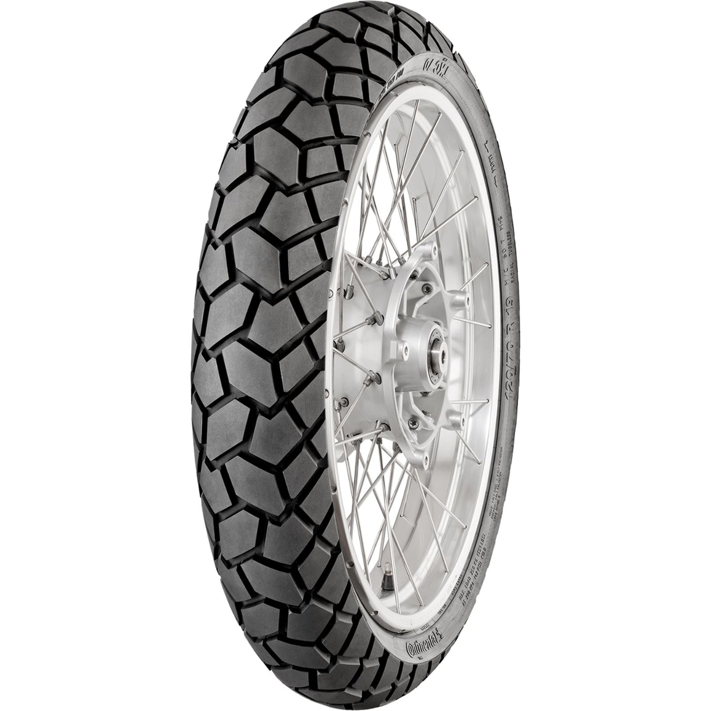 Continental Tire - Powersports TKC70 Tire - Rear - 180/55ZR17 - 73W 02444650000_365467