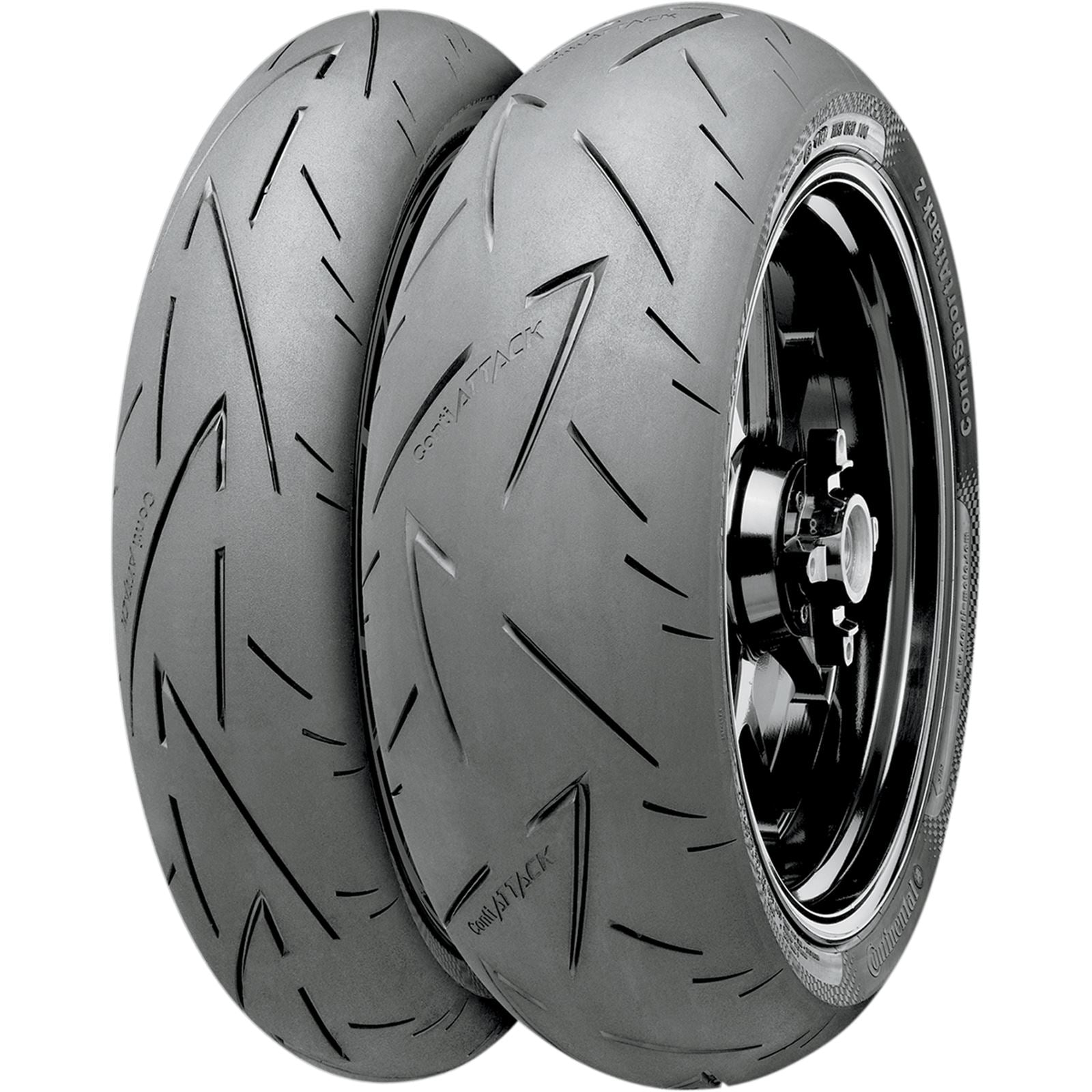 Continental Tire - Powersports Tire - Sport Attack 2 - 160/60ZR17 [MPN: 02440090000]_365419