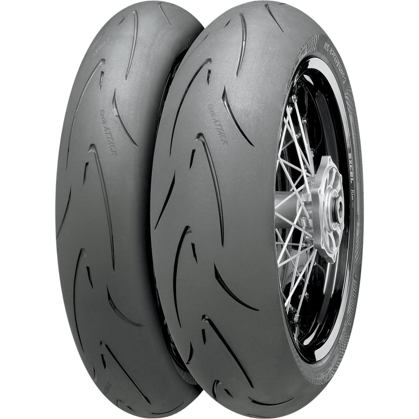 Continental Tire - Powersports Tire - Sport Attack 2 - 120/70ZR17 02440060000_365368