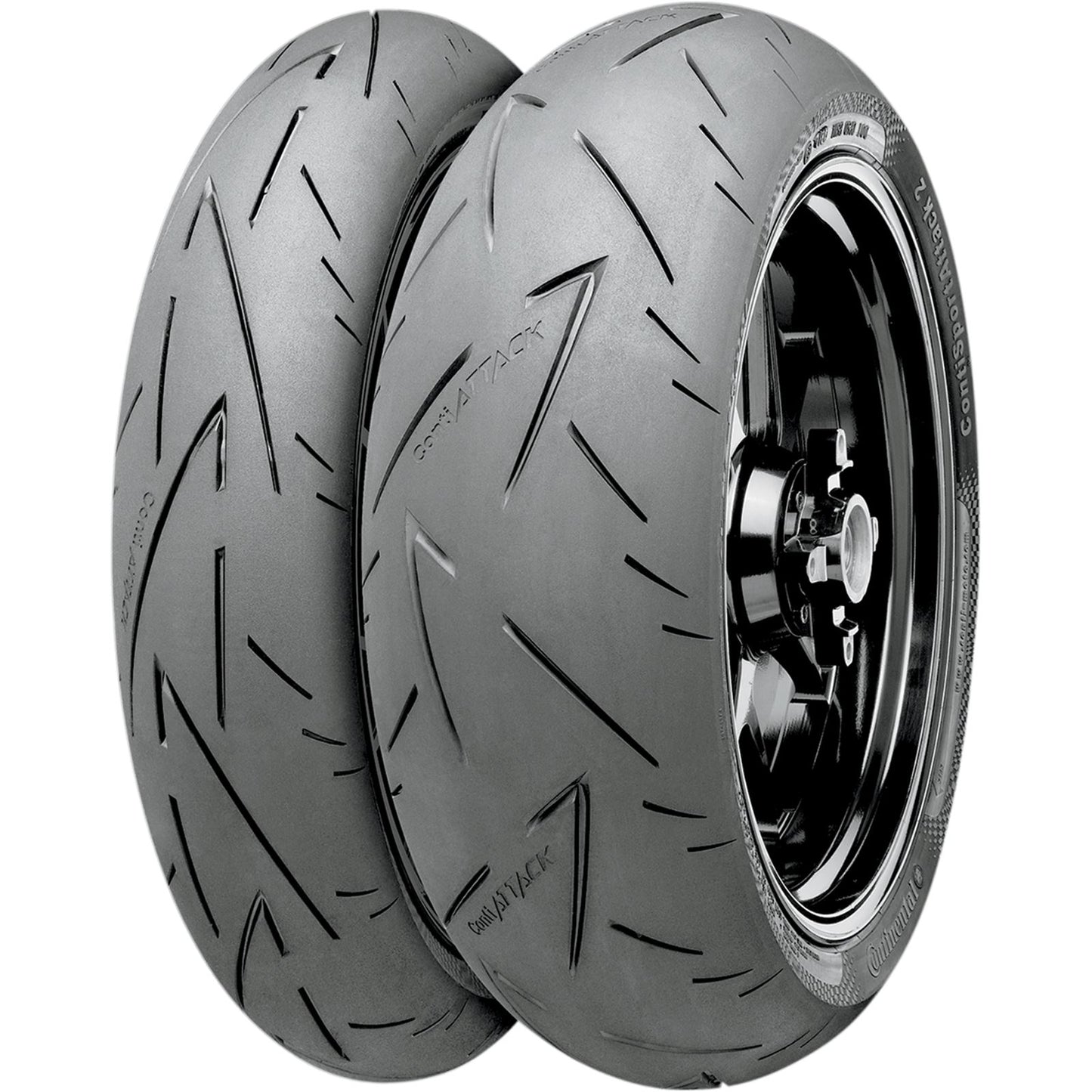 Continental Tire - Powersports Tire - Sport Attack 2 - 120/70ZR17 02440060000_365369