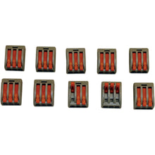 Custom Dynamics Wiring Cage Clamps 3-Spot - 10/Pack CG23_368345