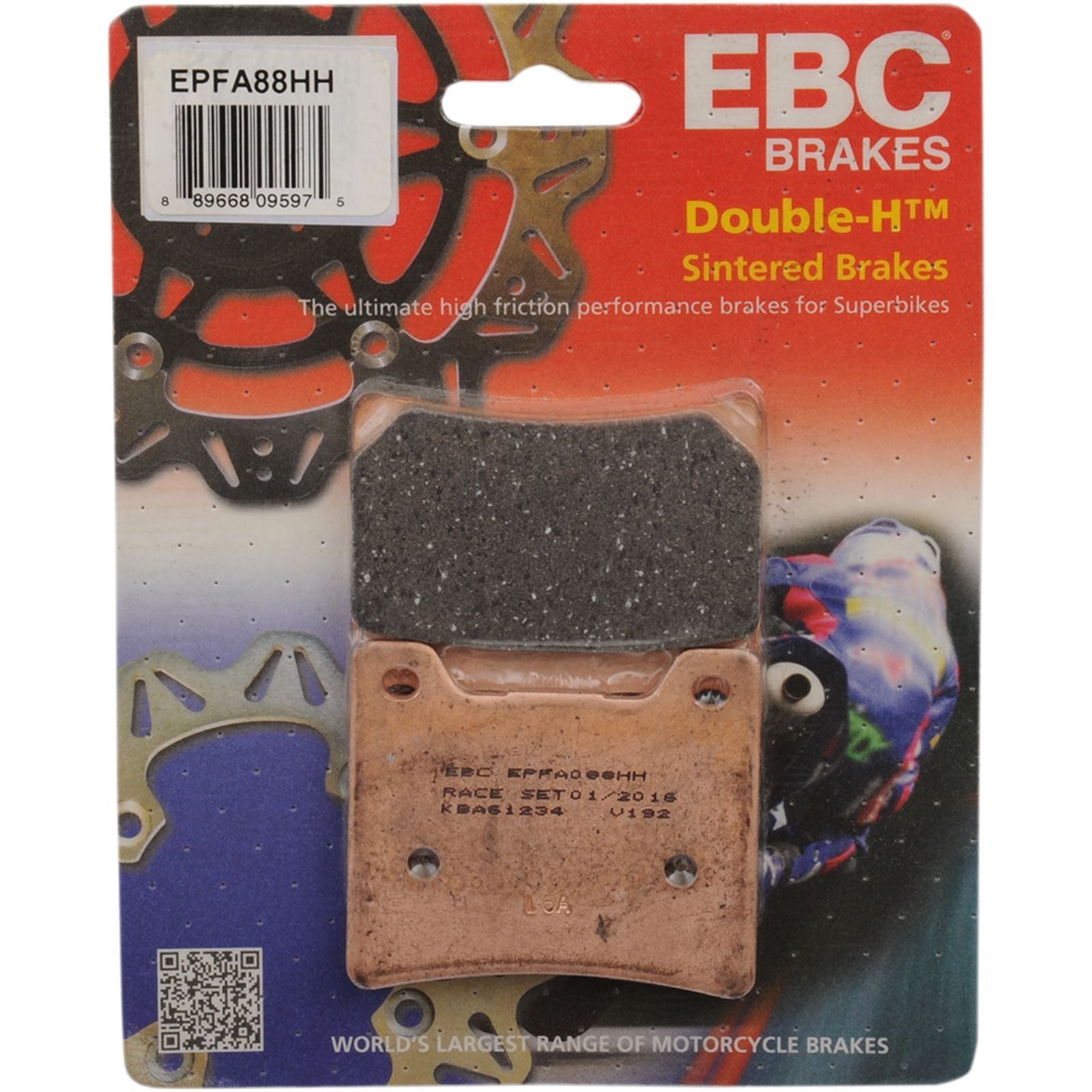 EBC Brakes Brake Pads - EPFA88HH EPFA88HH_379122