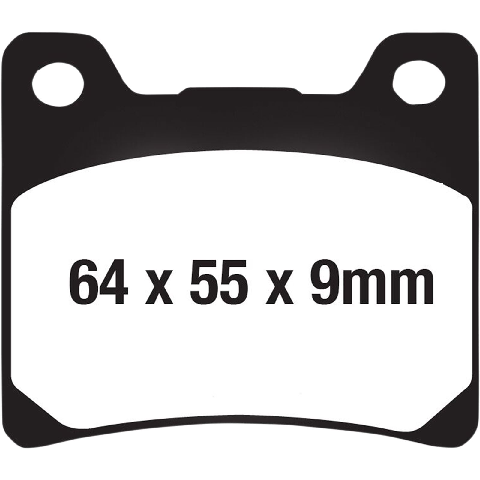 EBC Brakes Brake Pads - EPFA88HH EPFA88HH_379123
