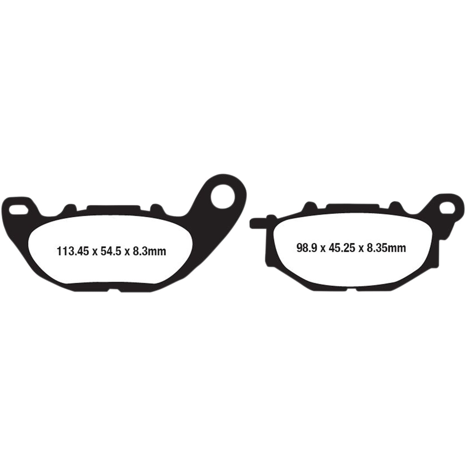 EBC Brakes Road Race Brake Pads - GPFAX663HH GPFAX663HH_379094