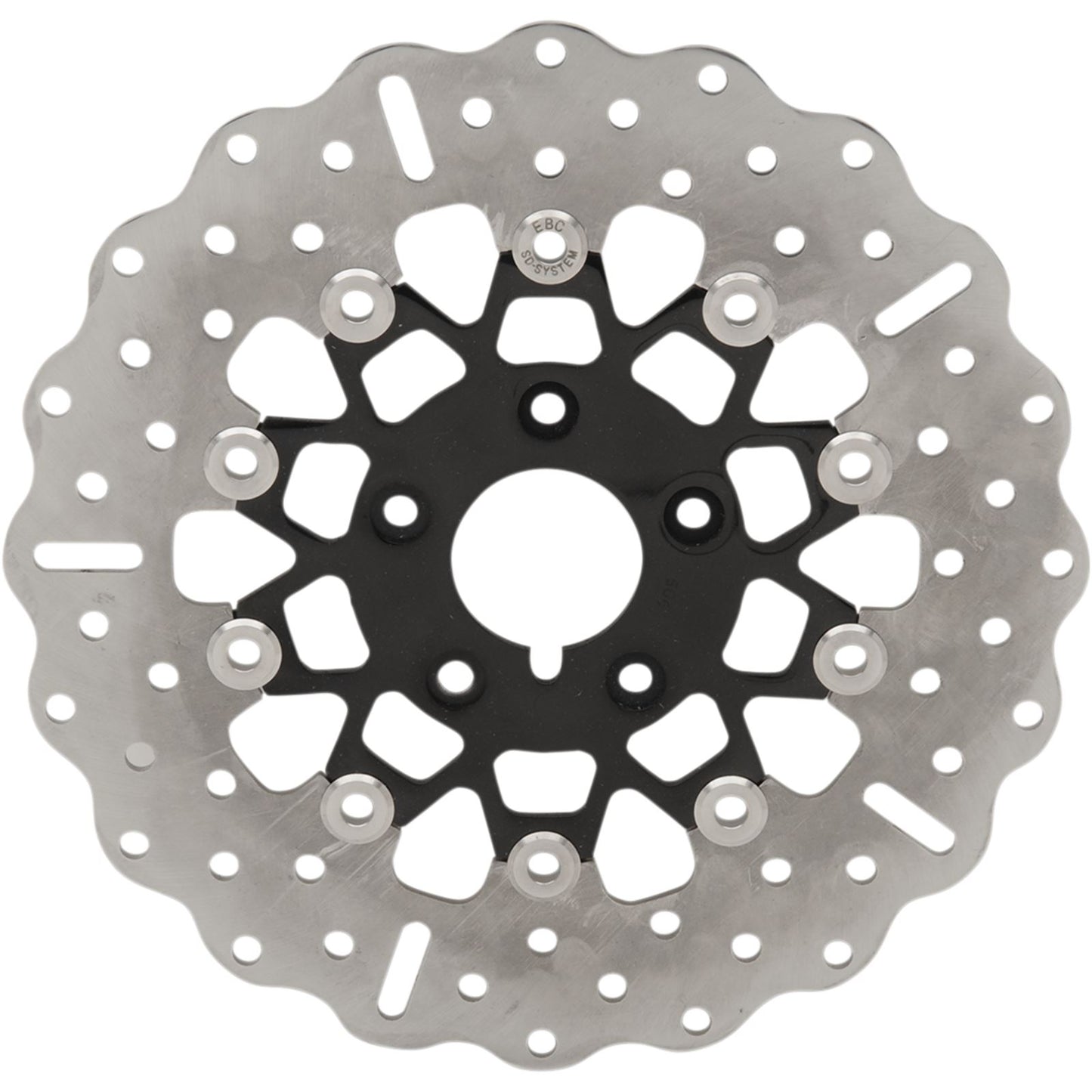 EBC Brakes Brake Rotor - Black Carrier - FSD026 Chrome/Black FSD026CBLK_378550