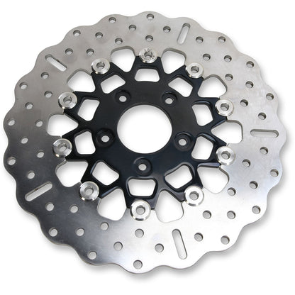 EBC Brakes Brake Rotor - Black Carrier - FSD027 Chrome/Black FSD027CBLK_378551