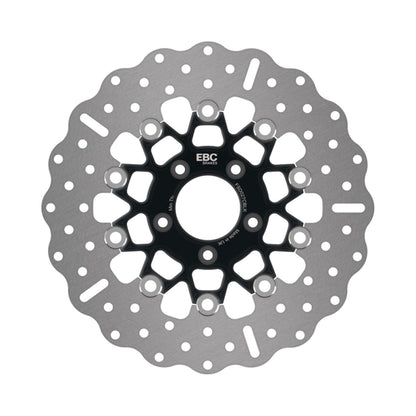 EBC Brakes Brake Rotor - Black Carrier - FSD027 Chrome/Black FSD027CBLK_1458811
