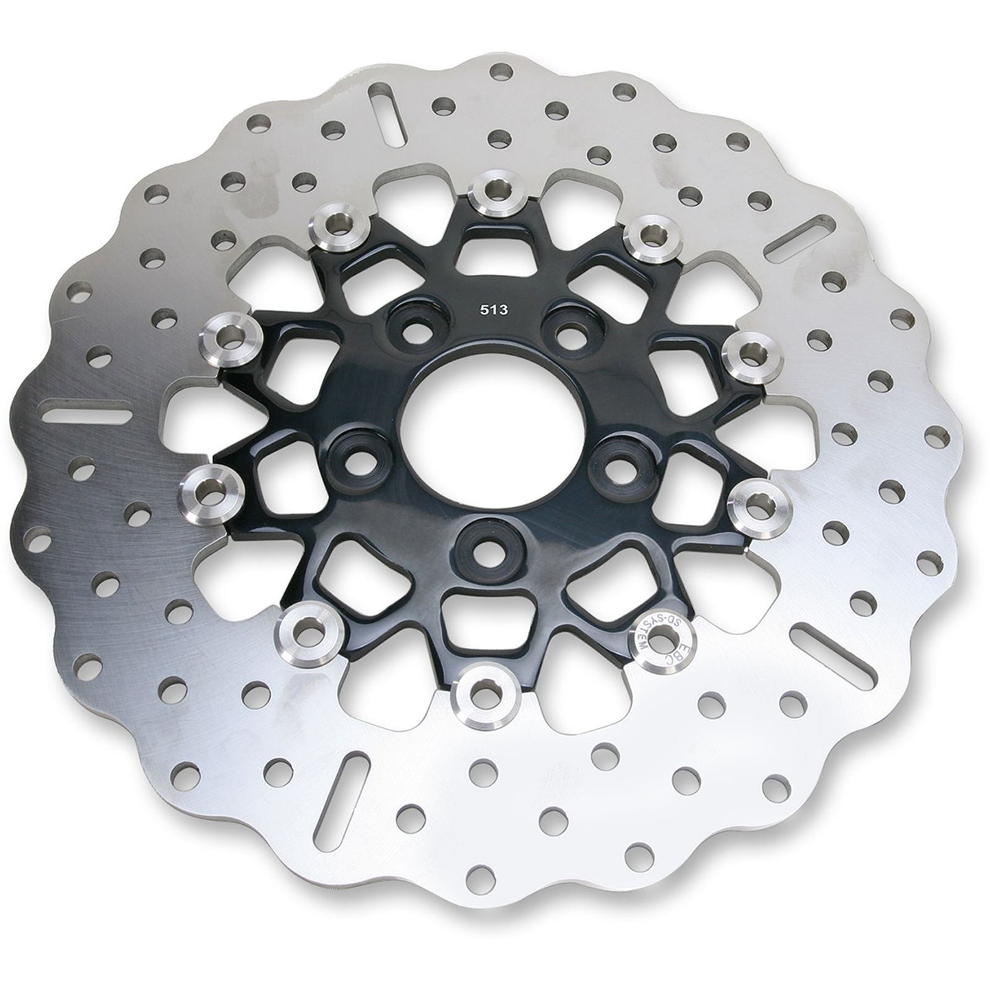 EBC Brakes Brake Rotor - 11-3/8" - RSD018 Chrome/Black RSD018CBLK_378506