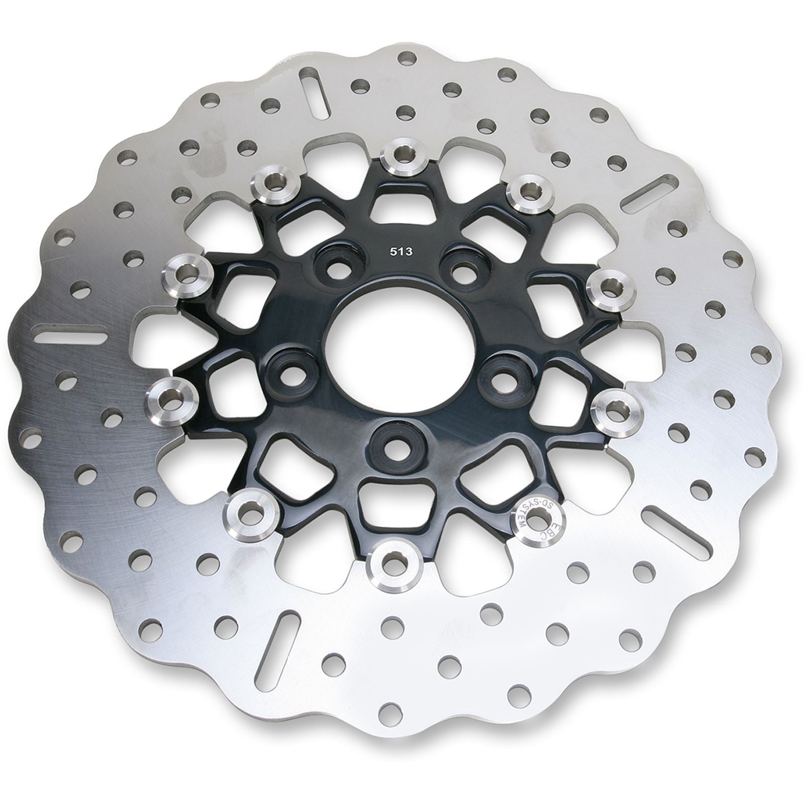 EBC Brakes Brake Rotor - 11-3/8" - RSD018 Chrome/Black RSD018CBLK_378506