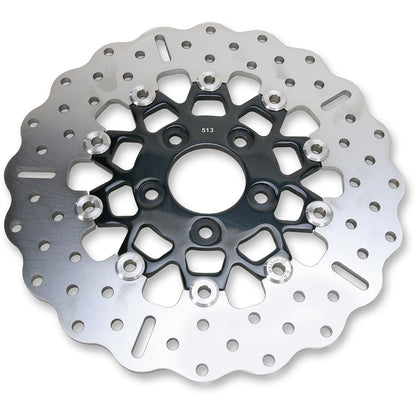 EBC Brakes Brake Rotor - 11-3/8" - RSD018 Chrome/Black RSD018CBLK_378506
