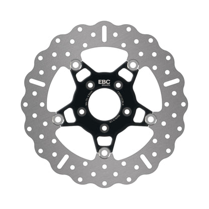 EBC Brakes Brake Rotor - Black Carrier - FSD012 Chrome/Black FSD012CBLK_1457160