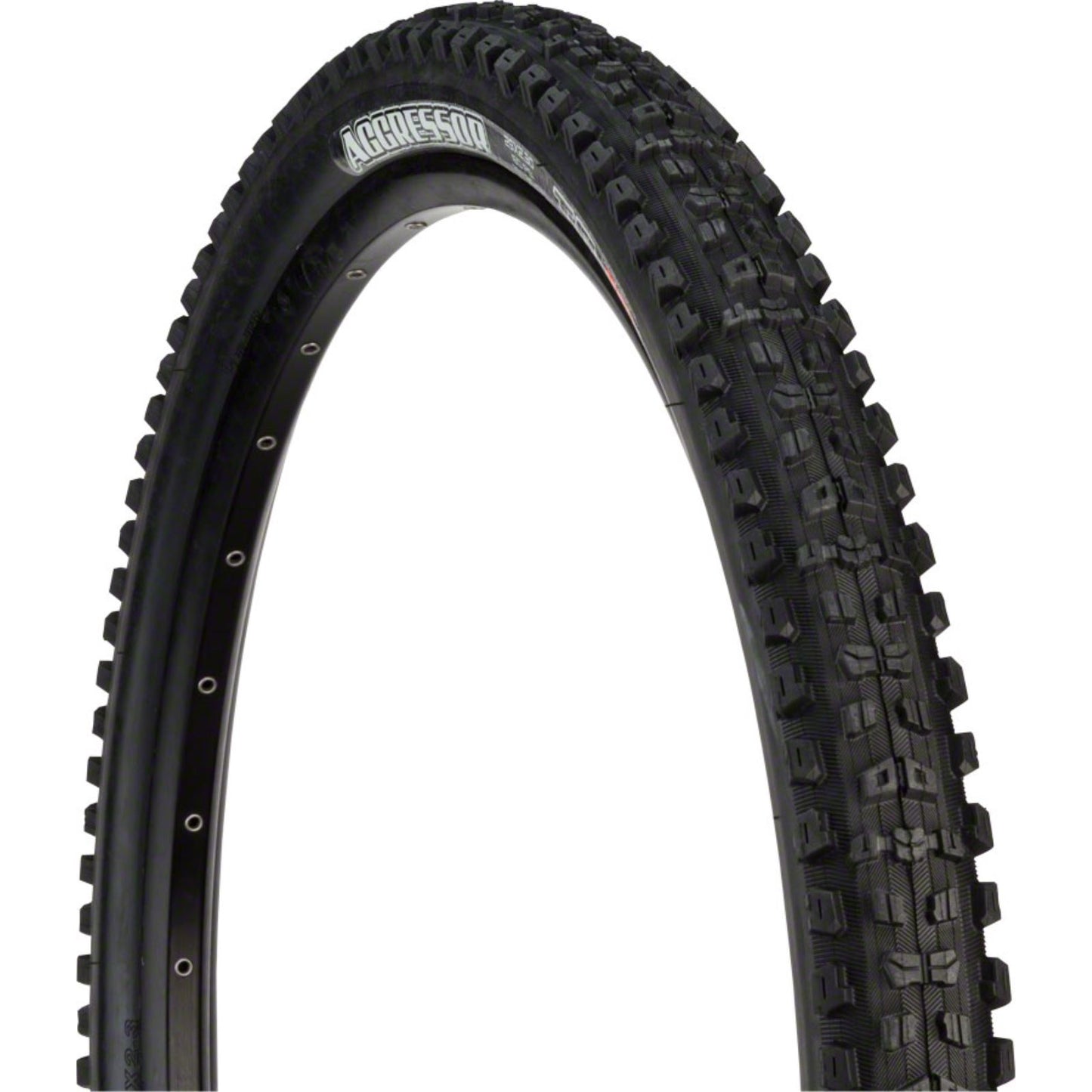 Maxxis - Bicycle Aggressor Tire, 29''x2.30 Folding Tubeless Ready Dual EXO 60TPI Black TB96882000_1212031