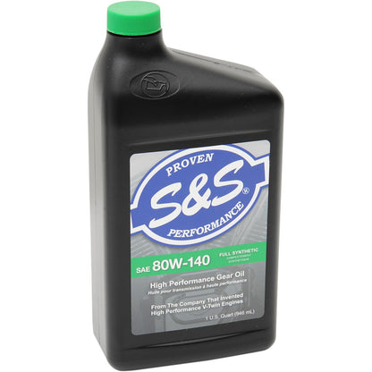 S&S Cycle Synthetic Gear Oil - 80W-140 - 1 US Quart 153756_470177