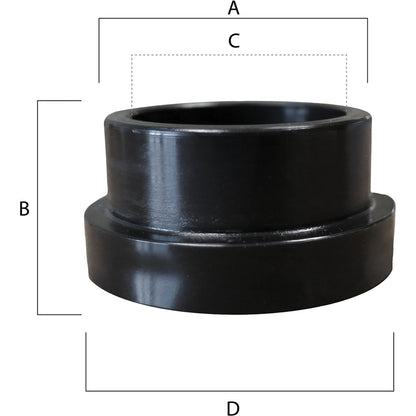 EPI Shock Bushing - 1.015" OD x 0.555" H x 0.575" ID x  1.2" Flange 2/Pack EPISB200_382908