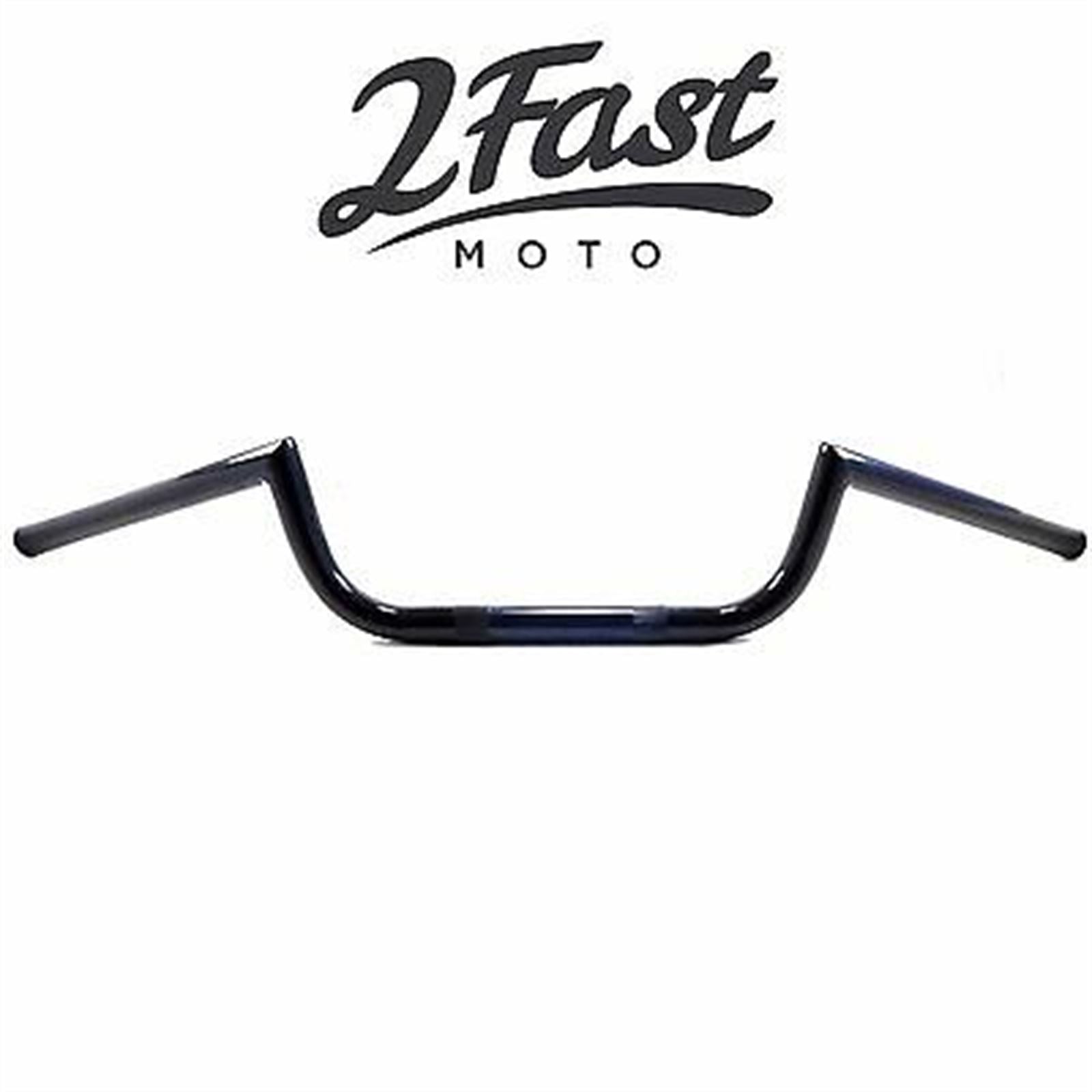 2FastMoto Z-bars Z Clubman Style ACE Black 7/8" Handlebar 23-12539_624182