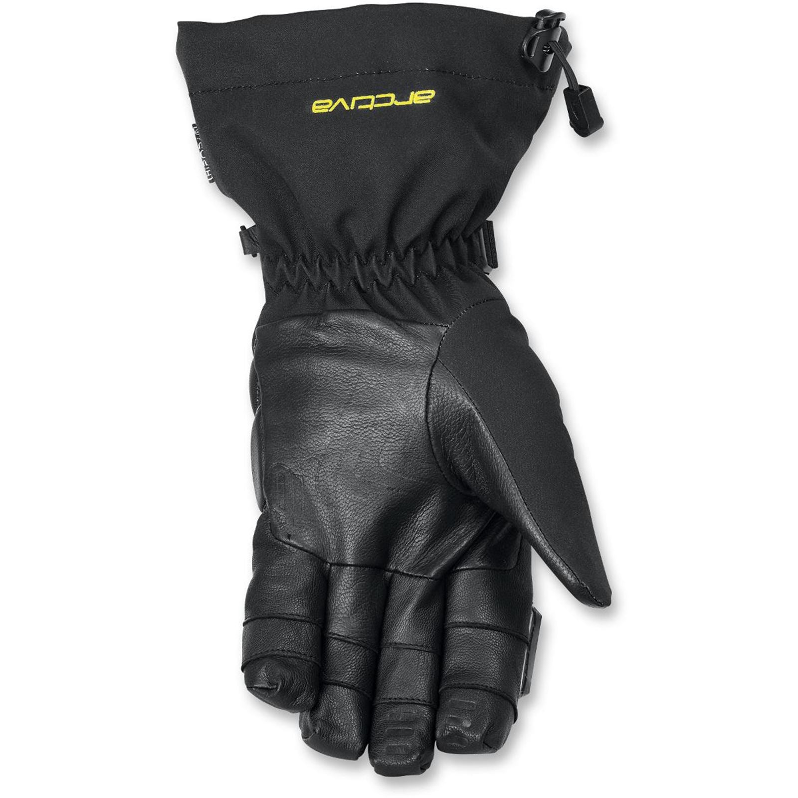 Arctiva Meridian Gloves - Black/Hi-Viz Yellow - Medium 3340-1207_221608