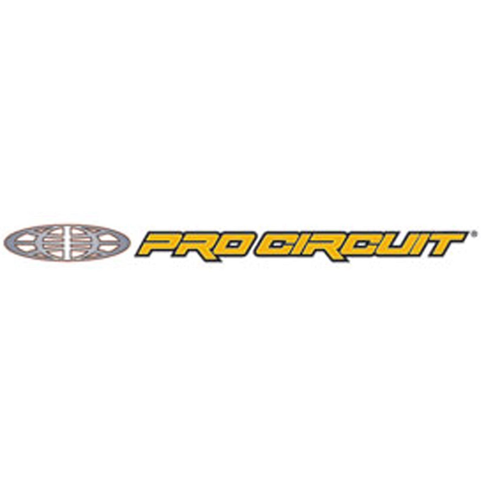Factory Effex Logo Decals - Pro Circuit - 5/Pack 04-2694_596586