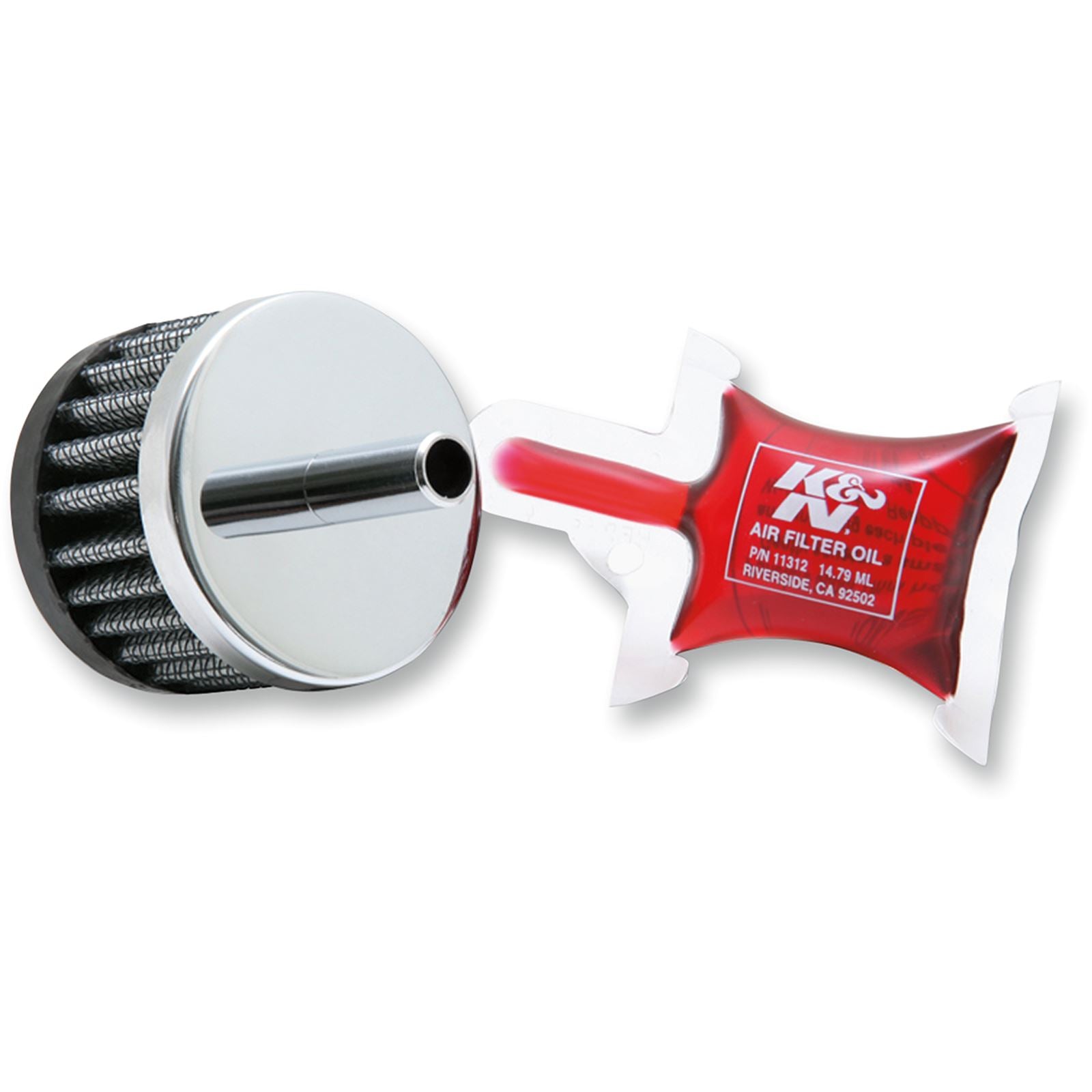 K&N Filters Crankcase Vent Air Filter Remote Mount [MPN: 62-1000]_403121