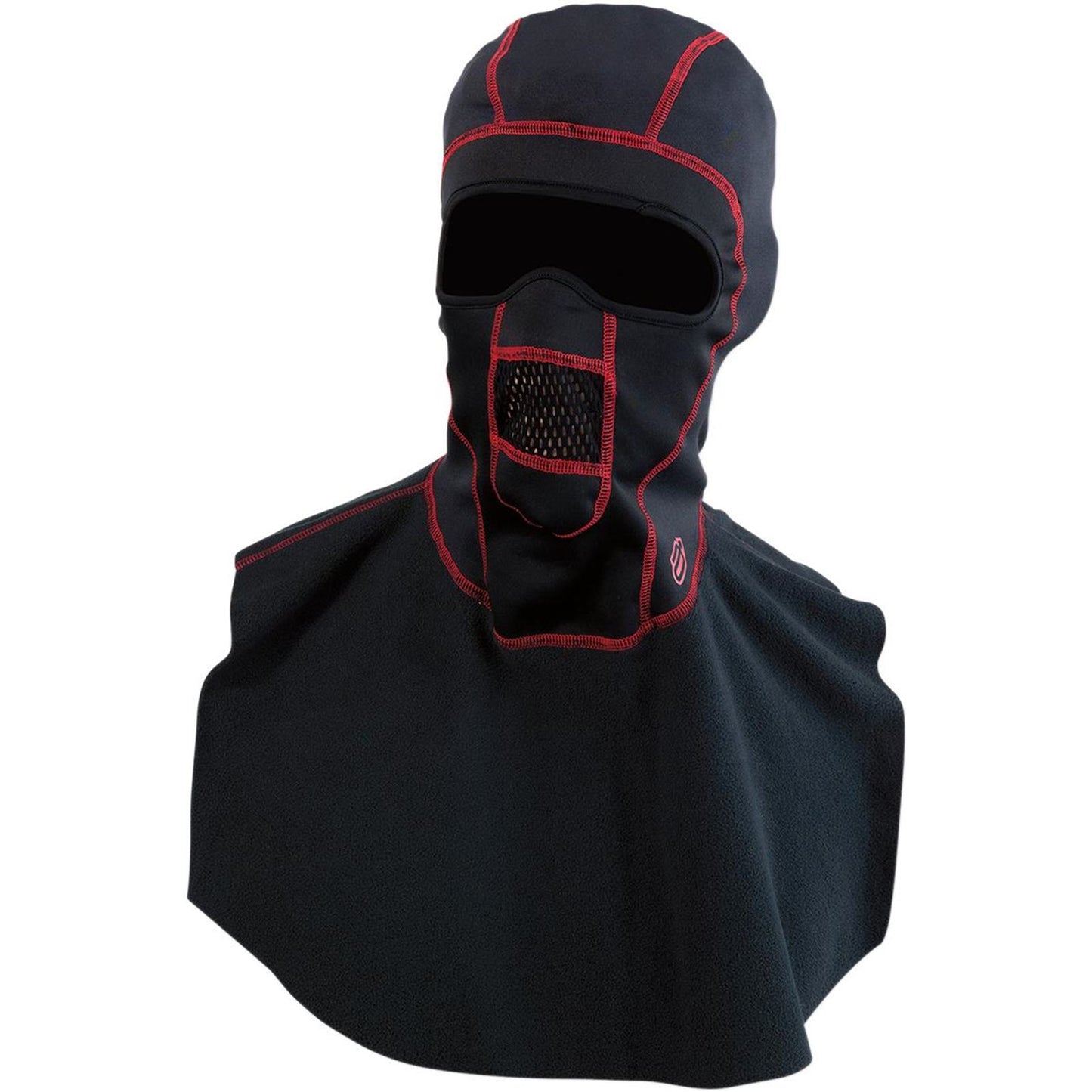 Arctiva Windshield® PSP Balaclava with Dickie - Black/Red - Small/Medium 2503-0368_224523