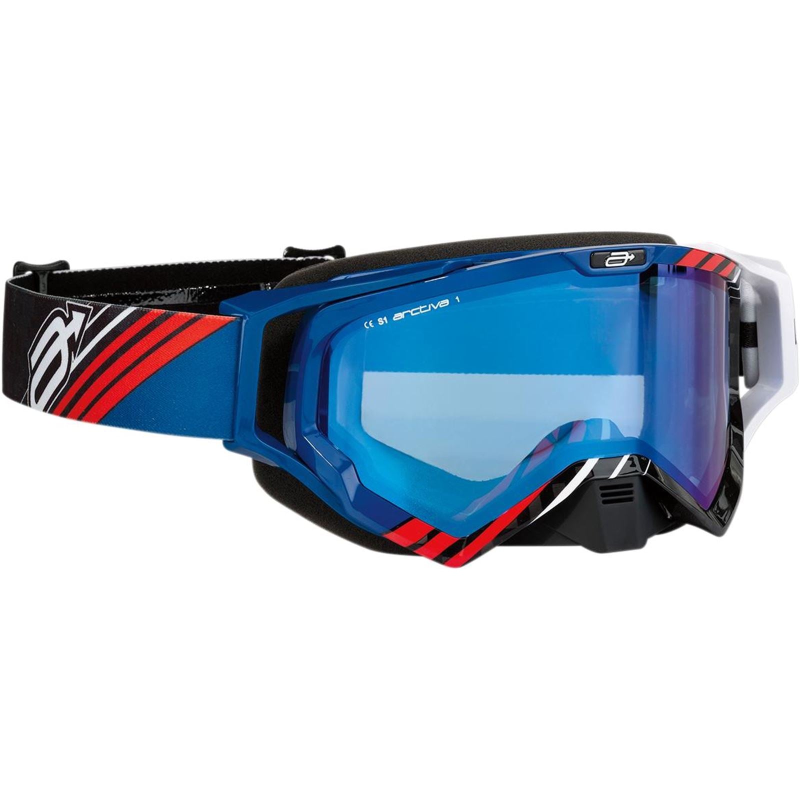 Arctiva Vibe Goggles - Black/Blue/Red 2601-2351_224563