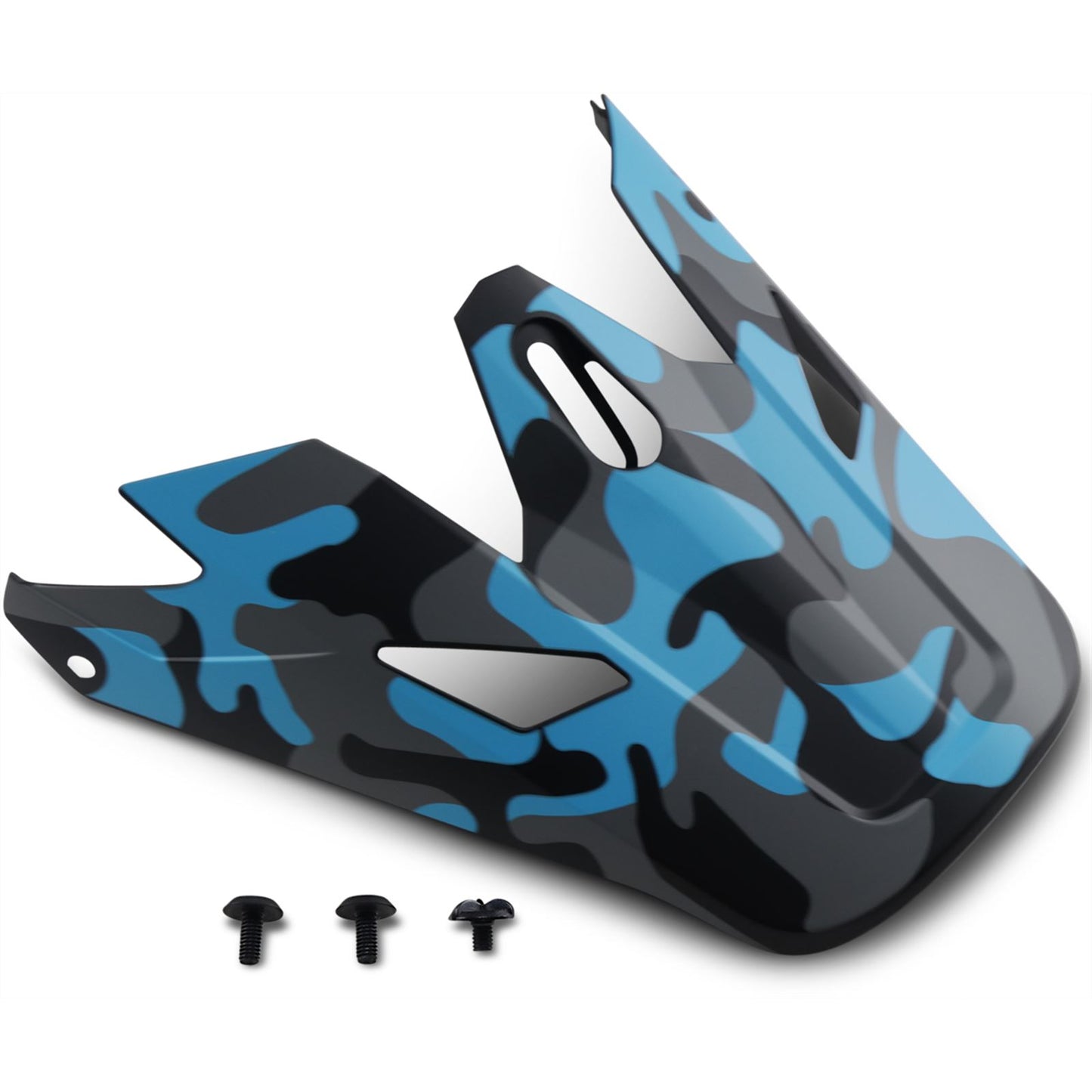 Z1R Rise Visor Kit - Camo - Blue 0132-1336_501783