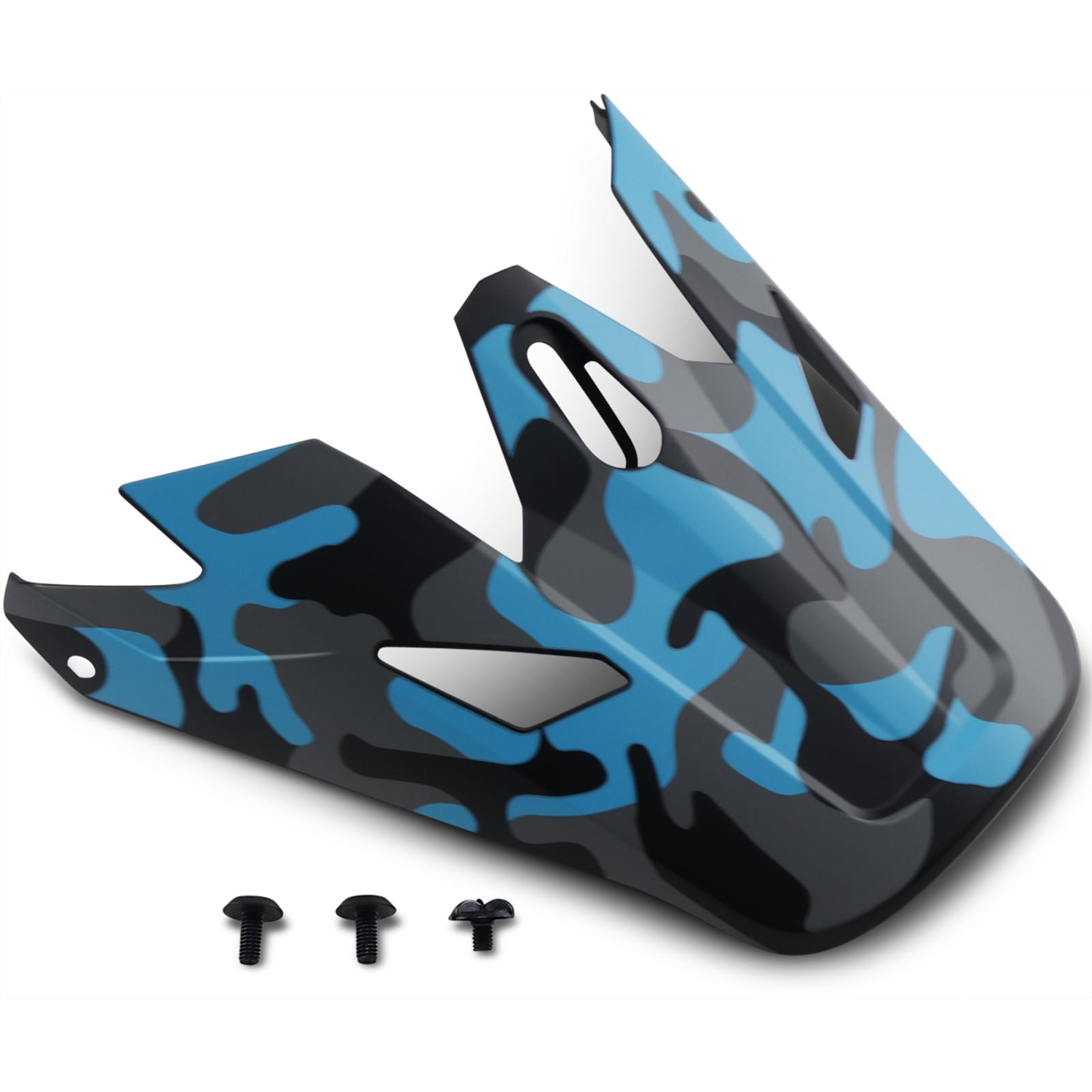 Z1R Rise Visor Kit - Camo - Blue 0132-1336_501783