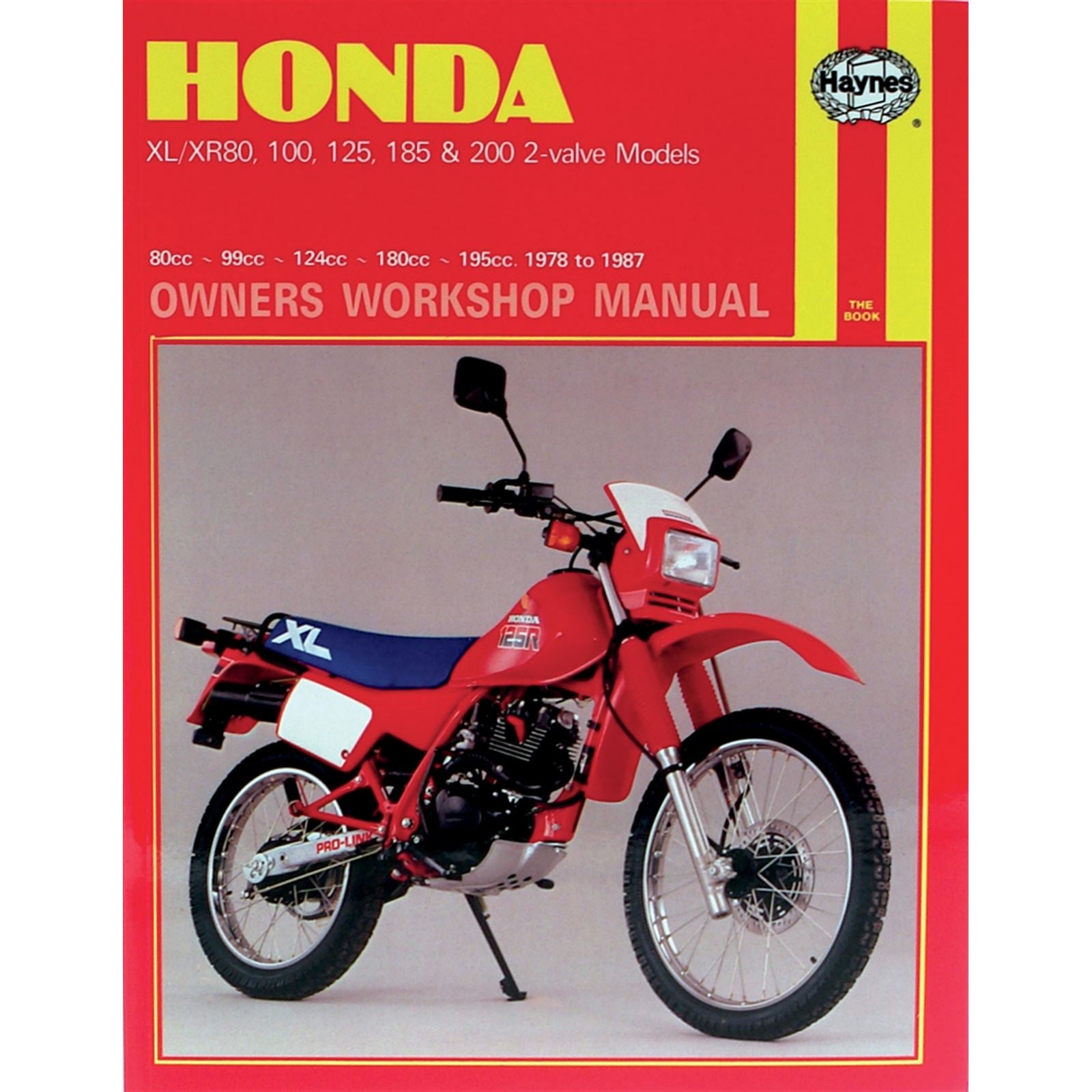 Haynes Manuals Manual for Honda XL/XR [MPN: 566]_392830