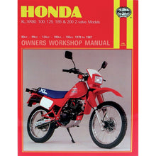 Haynes Manuals Manual for Honda XL/XR [MPN: 566]_392830