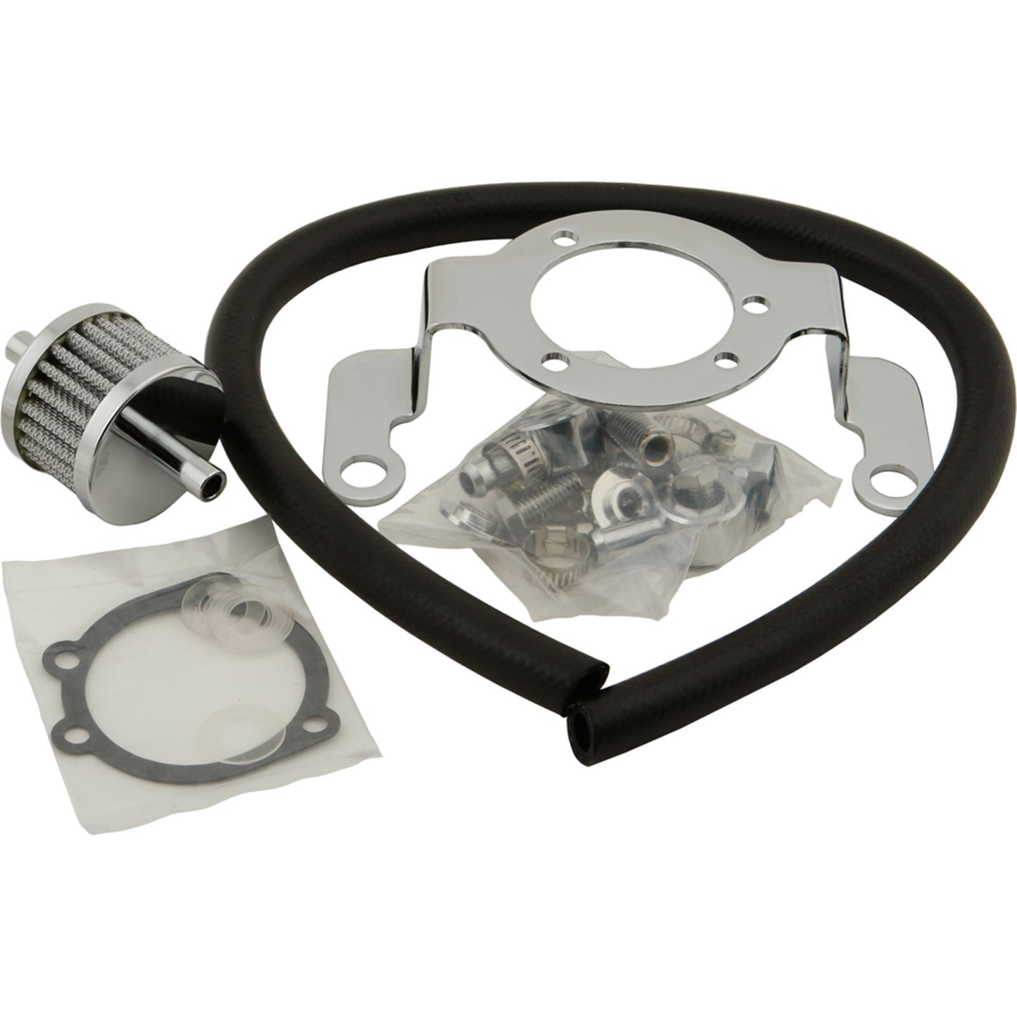 Harddrive Bracket/Breather Kit EVO Big Twin Crank 120040_225080