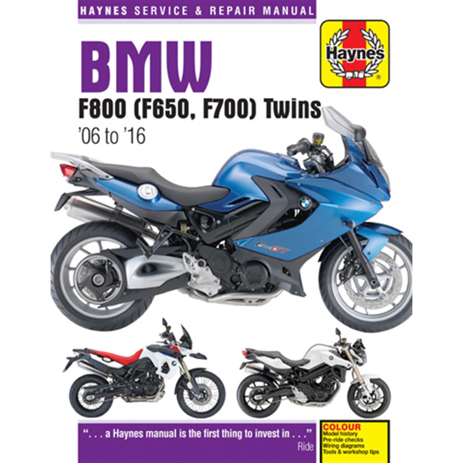 Haynes Manuals Manual for BMW '06-'16 [MPN: M4872]_596635