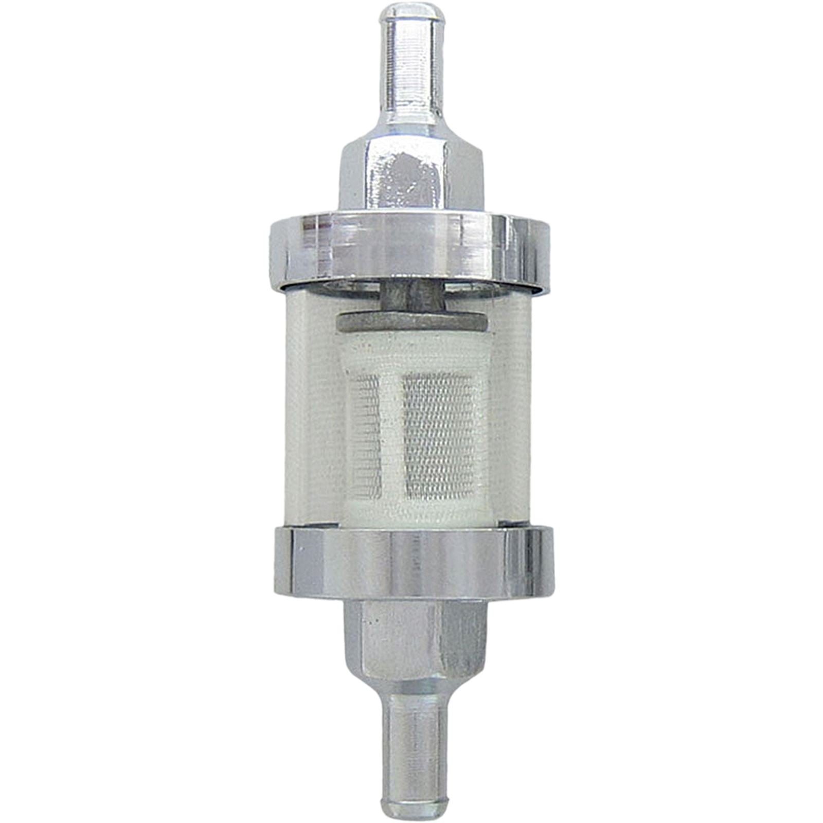 Harddrive See-Flow Fuel Filter 3-1/4" x 1-1/8" 1/4" Fuel Line 03-0051_225348