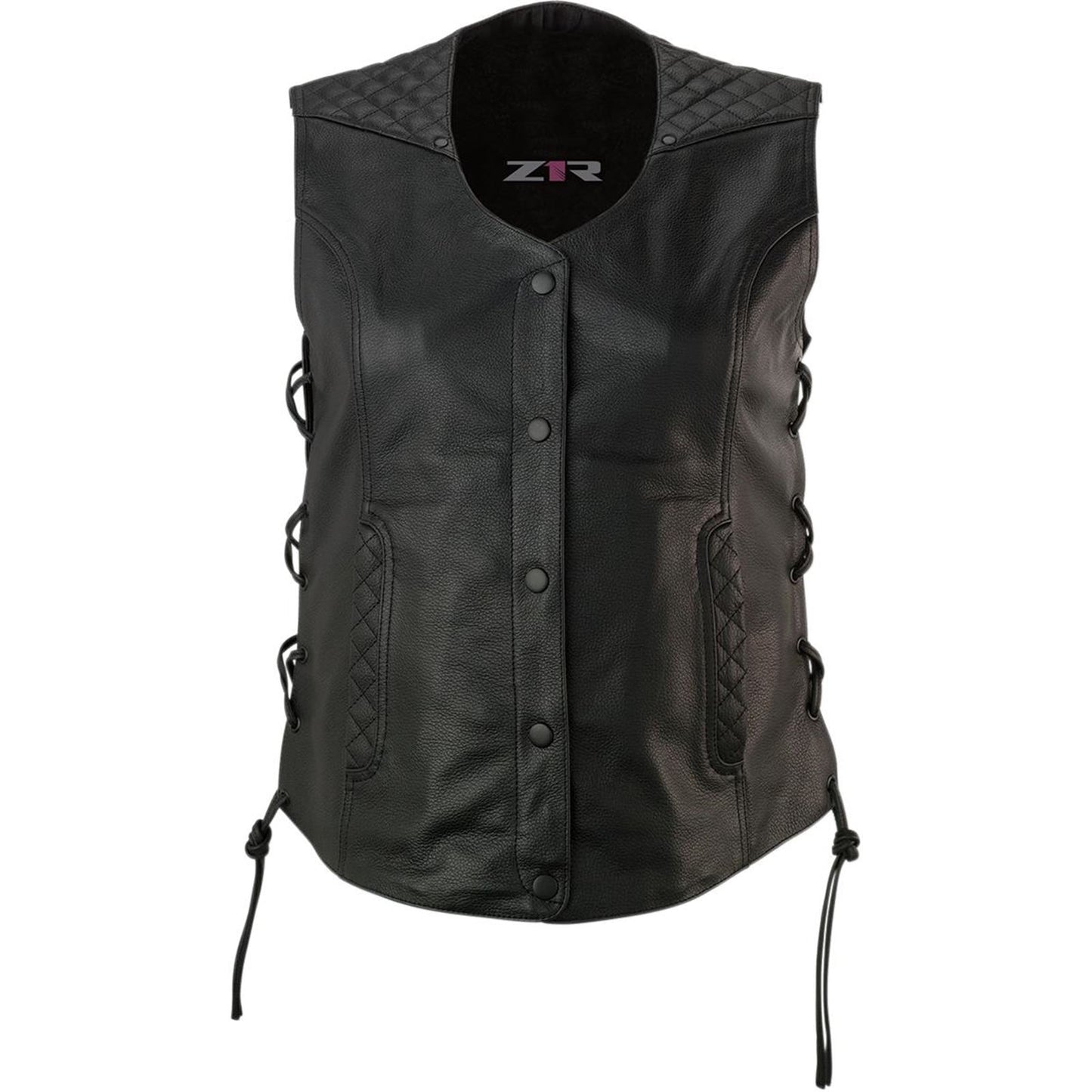 Z1R Women's Gaucha Vest - Black_225447