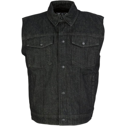 Z1R Denim Vest - Black - Small 2820-4484_225979