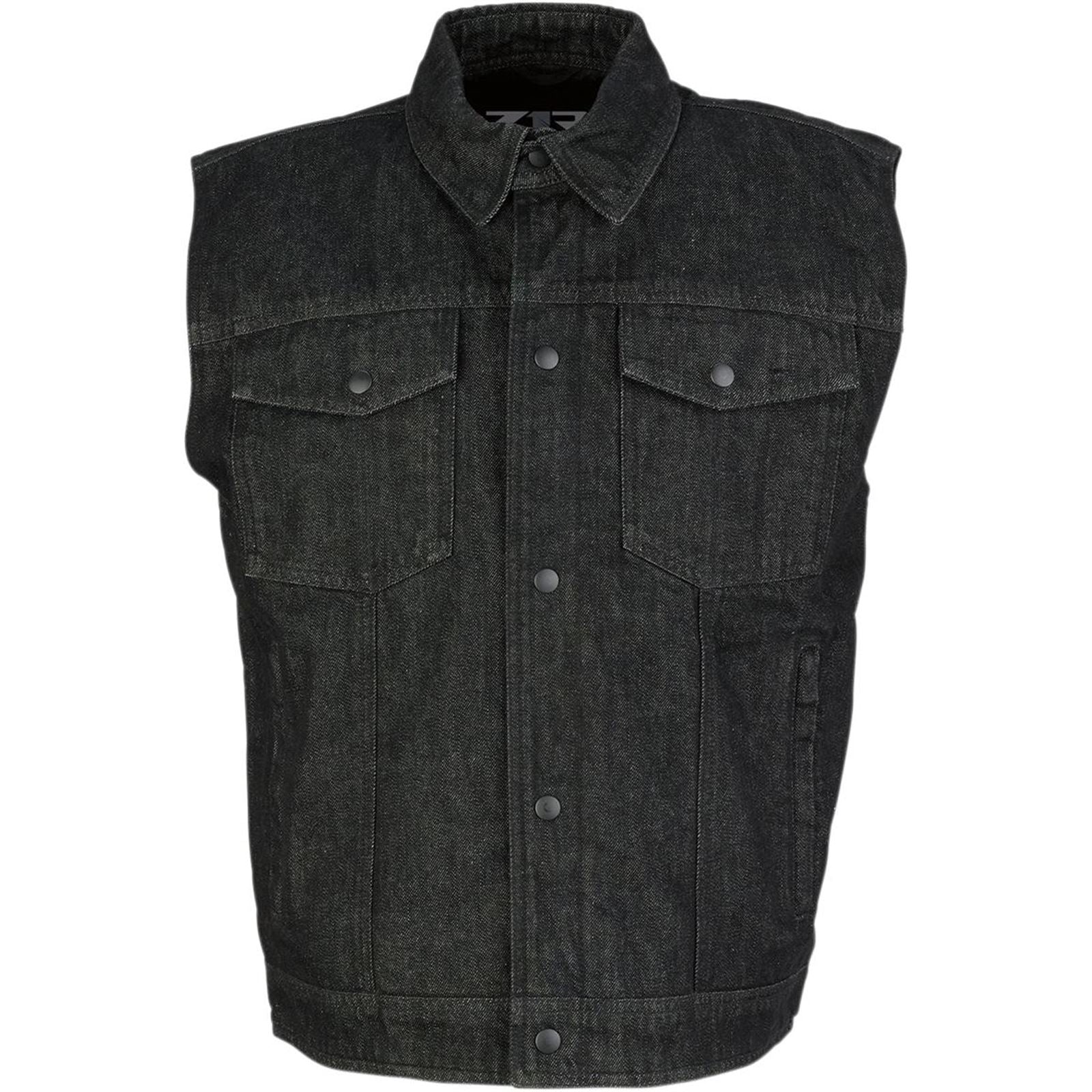 Z1R Denim Vest - Black - Large 2820-4486_225983
