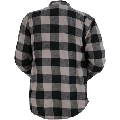 Z1R Duke Flannel Shirt - Gray/Black_225990