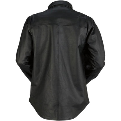 Z1R Motz Leather Shirt - Black - Medium 2810-3394_226175