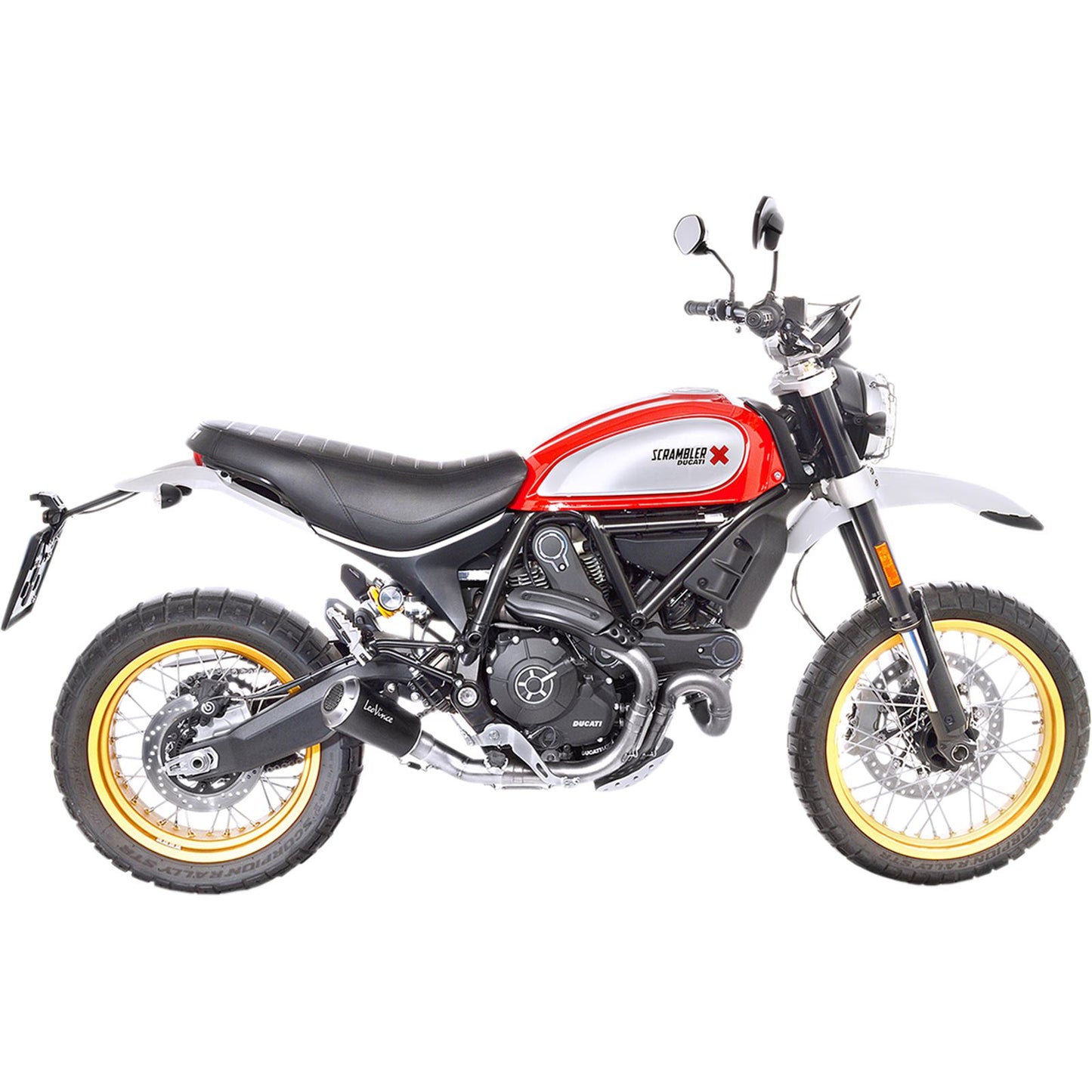 Leovince LV-10 Muffler - Black - Scrambler Desert Sled [MPN: 15202B]_418695