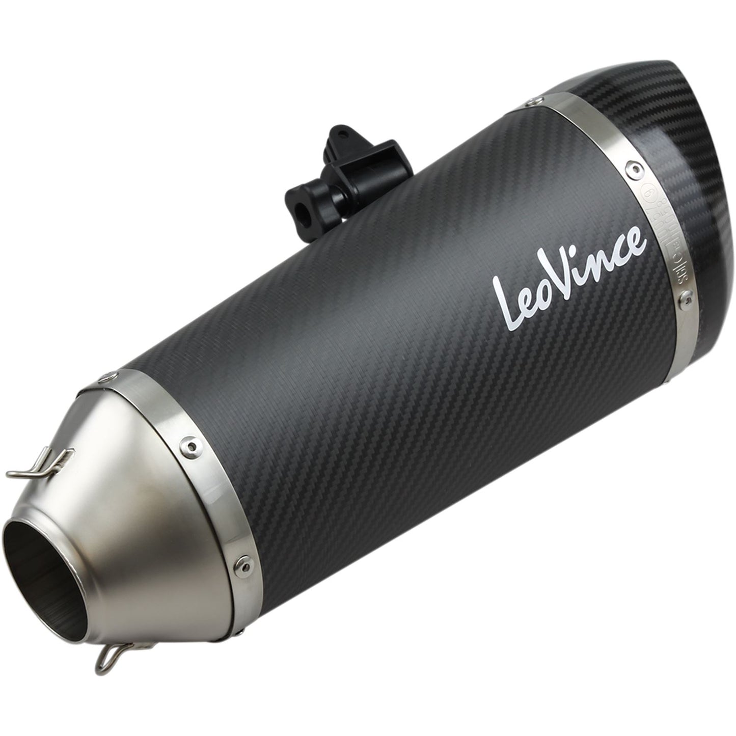 Leovince Factory S Muffler - Carbon Fiber - Left CLOSEOUT [MPN: 308420482R]_1525185