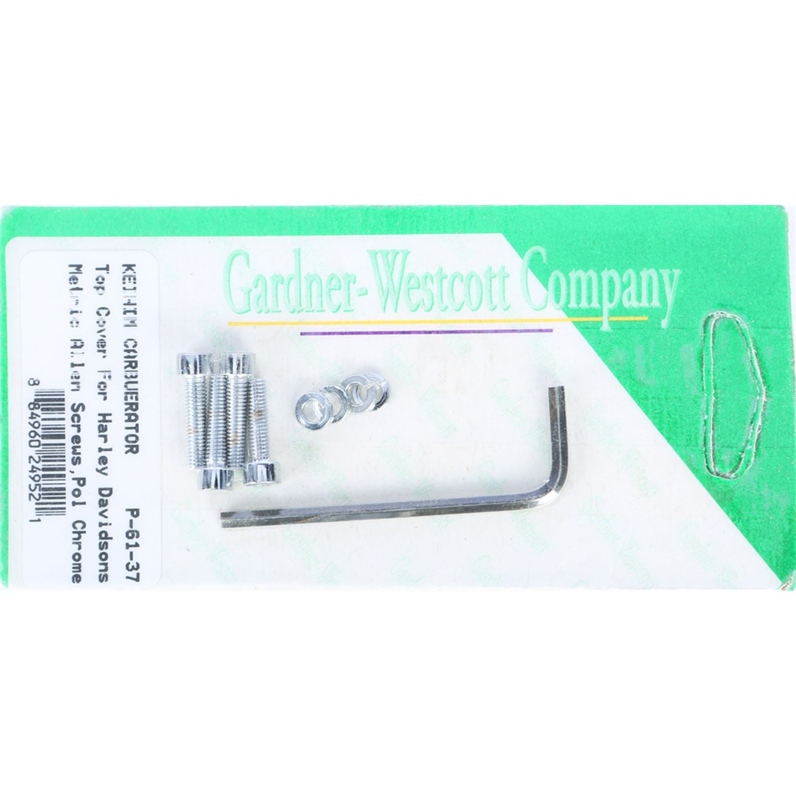 Gardnerwestcott Carburetor Cover Set Keihin Carb C/V P-61-37_227475