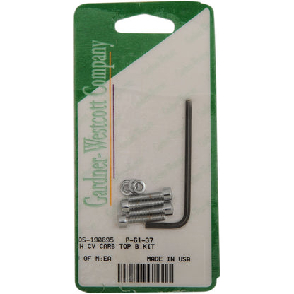 Gardnerwestcott Carburetor Cover Set Keihin Carb C/V P-61-37_390155