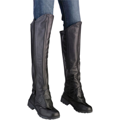 Z1R Women's Half Chaps - Black - 2X-Small/X-Small 2815-0091_227493