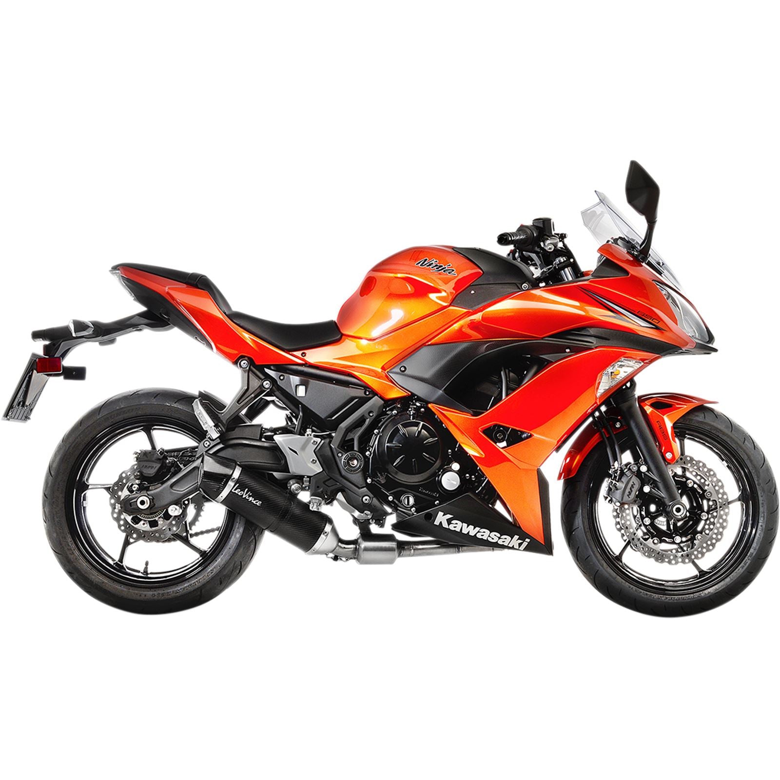Leovince LV One Evo Exhaust System - Carbon Fiber - Ninja 650/Z650 [MPN: 14182E]_418500
