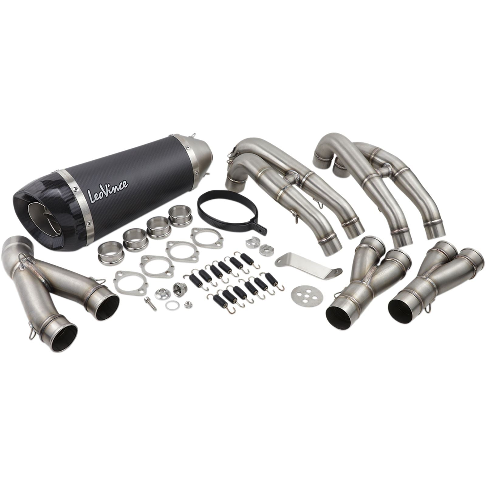 Leovince Factory S Exhaust - Carbon Fiber - YZF-R6 [MPN: 8482S]_418488