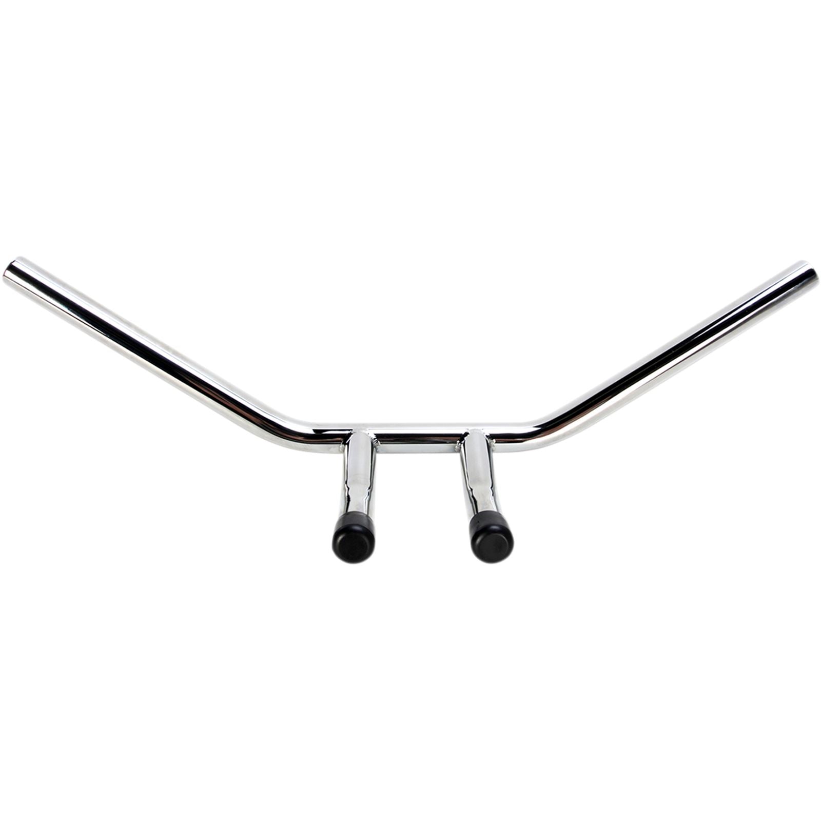 Emgo Chrome 6" T-Bar Handlebar with Dimples 07-93421_380949