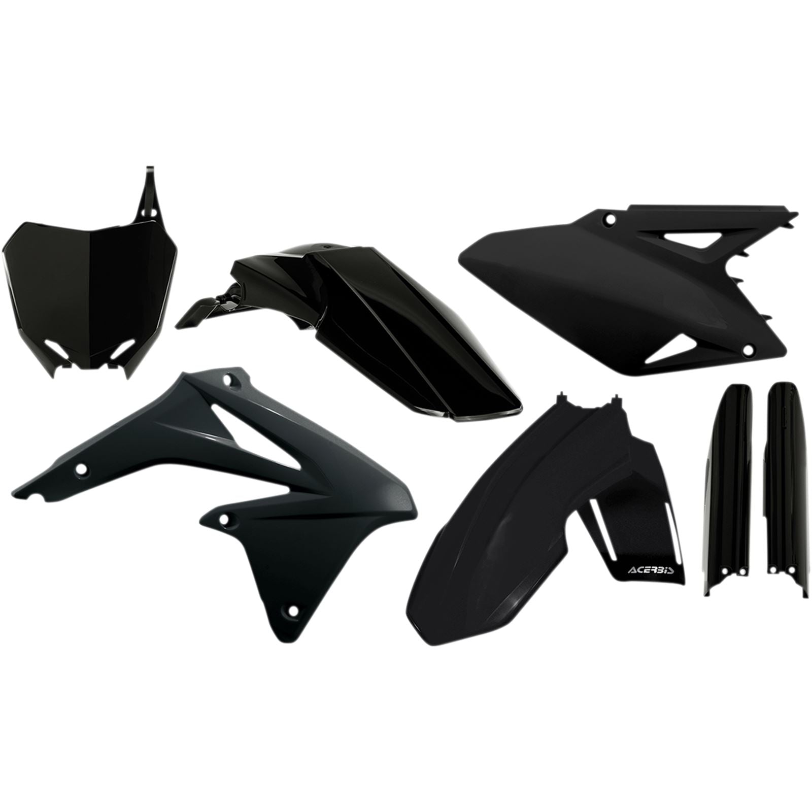 Acerbis Full Replacement Body Kit - Black 2198040001_321385