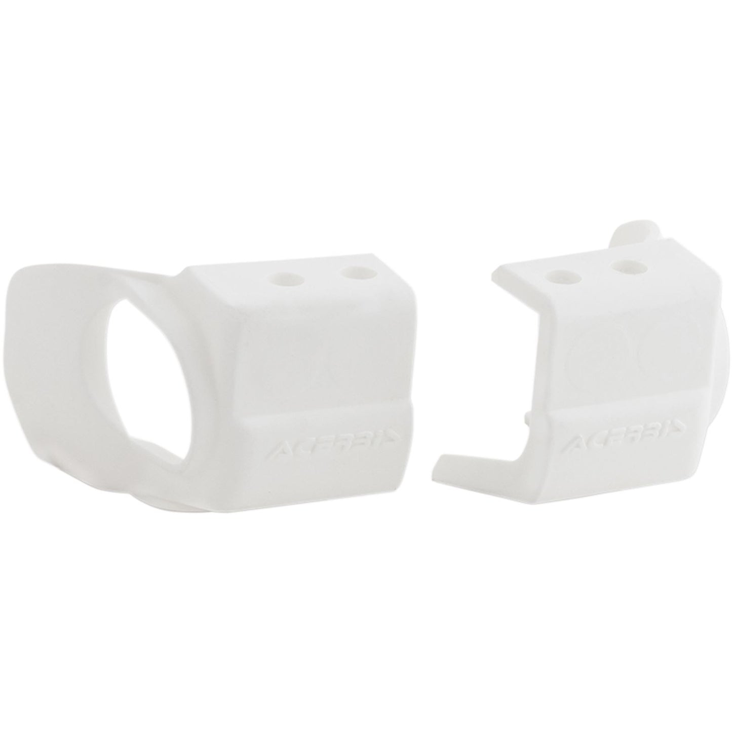 Acerbis Replacement Fork Shoe Covers - White 2726610002_319366