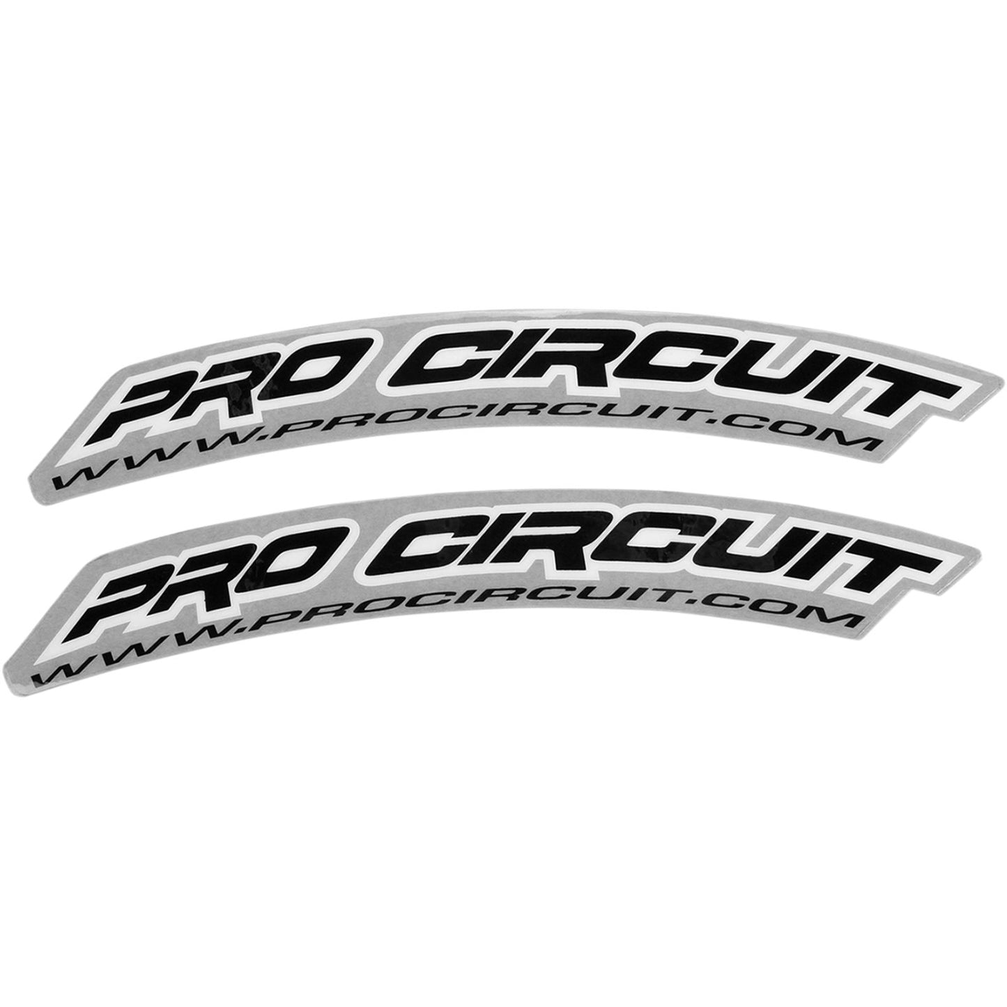 Pro Circuit Front Fender Decal - Black [MPN: DC0005]_457793